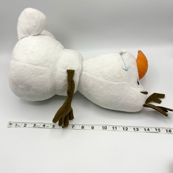 Disney Store Authentic Plush Olaf the Snowman from Frozen Movie 15” - Picture 9 of 9